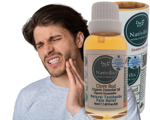 Nativilis Organic Clove Bud Essential Oil (Eugenia Caryophyllus) - natural pain reliever for toothache muscle pain - skin care - Copaiba properties 30ml Media 11 of 30