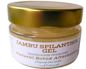 Nativilis Jambu Spilanthol Gel - (Spilanthes Acmella Oleracea Extract) - 100% Vegan Pure Natural Botox Alternative Better Skin Penetration Improve Skin Firmness Copaiba Properties - 100 ml