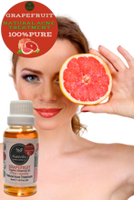 Load image into Gallery viewer, Nativilis Grapefruit Organic Essential Oil 30 ml (Citrus × paradisi) - Antibacterial and Antimicrobial Effects - Fights against acne -Promote Weight Loss - Copaiba Properties
