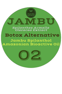 Nativilis Jambu Spilanthol Golden Amazonian Bioactive Oil - Spilanthes Acmella Oleracea Extract - High Viscosity - Better Skin Penetration 100% Natural Botox Alternative - Relax facial muscles reduce wrinkles antioxidant properties Copaiba - 30 ml