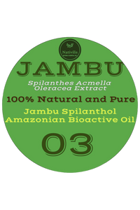 Nativilis Jambu Spilanthol Golden Amazonian Bioactive Oil - Spilanthes Acmella Oleracea Extract - High Viscosity - Better Skin Penetration 100% Natural Botox Alternative - Relax facial muscles reduce wrinkles antioxidant properties Copaiba - 30 ml