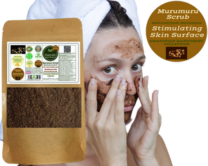 Nativilis Murumuru Scrub 150 Grams (Astrocaryum murumuru) Amazonian Rainforest Collection - 100% natural exfoliating agent improves blood circulation stimulating skin surface - removes dead skin cells - Copaiba 150G