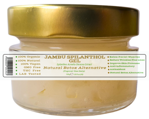 Nativilis Jambu Spilanthol Gel - (Spilanthes Acmella Oleracea Extract) - 100% Vegan Pure Natural Botox Alternative Better Skin Penetration Improve Skin Firmness Copaiba Properties - 100 ml