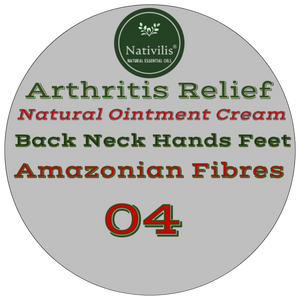 Nativilis Amazonian Ointment Cream for Arthritis, 100% Natural for Repetitive Strain Injury (RSI), Legs Massage, Muscle Recovery, Joint Relief on Back, Neck, Wrist, Hands and Feet 100g – Copaiba