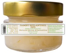 Load image into Gallery viewer, Nativilis Jambu Spilanthol Gel - (Spilanthes Acmella Oleracea Extract) - 100% Vegan Pure Natural Botox Alternative Better Skin Penetration Improve Skin Firmness Copaiba Properties - 100 ml
