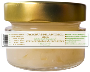 Nativilis Jambu Spilanthol Gel - (Spilanthes Acmella Oleracea Extract) - 100% Vegan Pure Natural Botox Alternative Better Skin Penetration Improve Skin Firmness Copaiba Properties - 100 ml