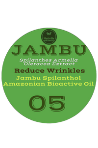 Nativilis Jambu Spilanthol Golden Amazonian Bioactive Oil - Spilanthes Acmella Oleracea Extract - High Viscosity - Better Skin Penetration 100% Natural Botox Alternative - Relax facial muscles reduce wrinkles antioxidant properties Copaiba - 30 ml