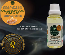 Load image into Gallery viewer, Nativilis Frankincense Carterii Olibanum Oil Oman (Boswellia Carterii ) - natural anti-acne anti-wrinkle improve oral hygiene prevent gum disease antibacterial properties - Copaiba properties 30ml Media 1 of 36
