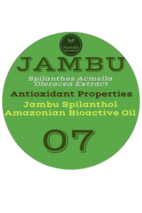 Nativilis Jambu Spilanthol Golden Amazonian Bioactive Oil - Spilanthes Acmella Oleracea Extract - High Viscosity - Better Skin Penetration 100% Natural Botox Alternative - Relax facial muscles reduce wrinkles antioxidant properties Copaiba - 30 ml