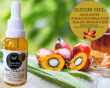 Load image into Gallery viewer, Nativilis Ojon Caiaue GOLDEN FRACTIONATED Oil - (Elaeis oleifera) NATURAL HAIR SKIN BOOSTER Rainforest Virgin Oil - revitalizes damaged follicles helps effective hair growth volumize and get tame frizz – Copaiba
