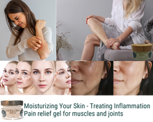 Load image into Gallery viewer, Nativilis Copaiba Gel (Copaifera officinalis) 100% Natural Multipurpose Gel Face Skin Body Moisturizing Anti-aging and Melasma Treating Inflammation Dermatitis and Fungal Infections Relieve Aching Sore Muscles Joint Back Pains Circulation Varicose Veins
