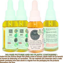 Load image into Gallery viewer, Nativilis Amazonian Soursop Graviola Guanabana Virgin Natural Bio Skin and Hair Oil (Annona muricata- Brazilian paw-paw) – Undiluted - Unrefined - Copaiba benefits
