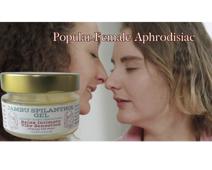 Nativilis Jambu Spilanthol Gel - (Spilanthes Acmella Oleracea Extract) - 100% Natural Vegan Pure - Relax Intimate Vibe Sensation - Muscle Relaxant Effect - Popular Female Aphrodisiac - Natural Botox Alternative - Copaiba Properties - 100 ml