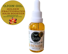 Load image into Gallery viewer, Nativilis Ojon Caiaue GOLDEN FRACTIONATED Oil - (Elaeis oleifera) NATURAL HAIR SKIN BOOSTER Rainforest Virgin Oil - revitalizes damaged follicles helps effective hair growth volumize and get tame frizz – Copaiba
