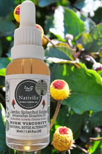 Load image into Gallery viewer, Nativilis Jambu Spilanthol Golden Amazonian Bioactive Oil - Spilanthes Acmella Oleracea Extract - High Viscosity - Better Skin Penetration 100% Natural Botox Alternative - Relax facial muscles reduce wrinkles antioxidant properties Copaiba - 30 ml
