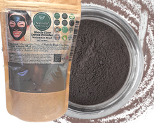 Load image into Gallery viewer, Black Clay Detox Powder | Black Clay | Nativilis Natural Essential Oils
