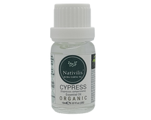 Load image into Gallery viewer, Nativilis Organic Cypress Essential Oil (Cupressus sempervirens) - 100% Natural - 10ml - (GC/MS Tested)
