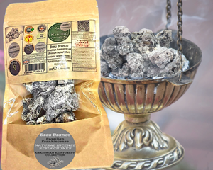 Nativilis Brazilian Frankincense - AMAZONIAN BREU BRANCO NATURAL INCENSE RESIN CHUNKS - Protium heptaphyllum - Shamanic traditional healing practices accompanying prayer - sacred purposes - Ayahuasca ceremony practitioners - Copaiba