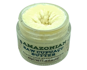 Nativilis Amazonian Raw Cupuacu Butter (Theobroma grandiflorum) - Helps seal in moisture to rehydrate skin and hair increase suppleness and decrease signs of aging like fine lines wrinkles – Copaiba