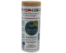 Load image into Gallery viewer, Nativilis Organic Eucalyptus Essential Oil (Eucalyptus globulus) - 100% Natural - 30ml - (GC/MS Tested)
