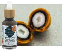 Load image into Gallery viewer, Nativilis URSOLIC ACID enriched with 04 Amazonian Rainforest Bio Oil - ANDIROBA BACURI PRACAXI TUCUMA - Relief skin injuries aesthetic processes peelings laser hair removals Soothing effect Copaiba
