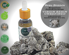 Load image into Gallery viewer, Nativilis Brazilian Frankincense - BREU BRANCO VIRGIN RESIN UNREFINED - Protium heptaphyllum - Amazonian natural resin oil properties anti-inflammatory antiseptic analgesic soothing exfoliant for dry and oily skin - Copaiba

