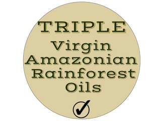 Nativilis TRIPLE Virgin Amazonian Rainforest Bio Oil - ANDIROBA - BACURI – PRACAXI - enriched 03 vegetable oils concentrated active efficacy treatment prevention cellulitis - Copaiba