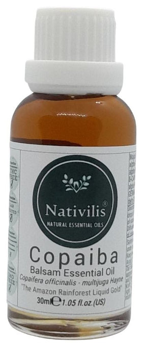 Copaiba Balsam Essential Oil | Nativilis Natural Essential Oils