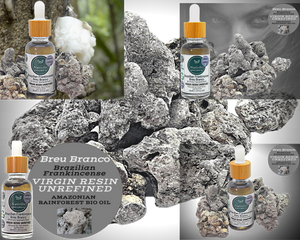 Nativilis Brazilian Frankincense - BREU BRANCO VIRGIN RESIN UNREFINED - Protium heptaphyllum - Amazonian natural resin oil properties anti-inflammatory antiseptic analgesic soothing exfoliant for dry and oily skin - Copaiba