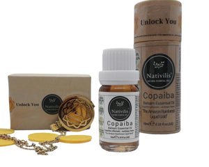 Copaiba Essential Oil - Nacklaces | Nativilis Natural Essential Oils